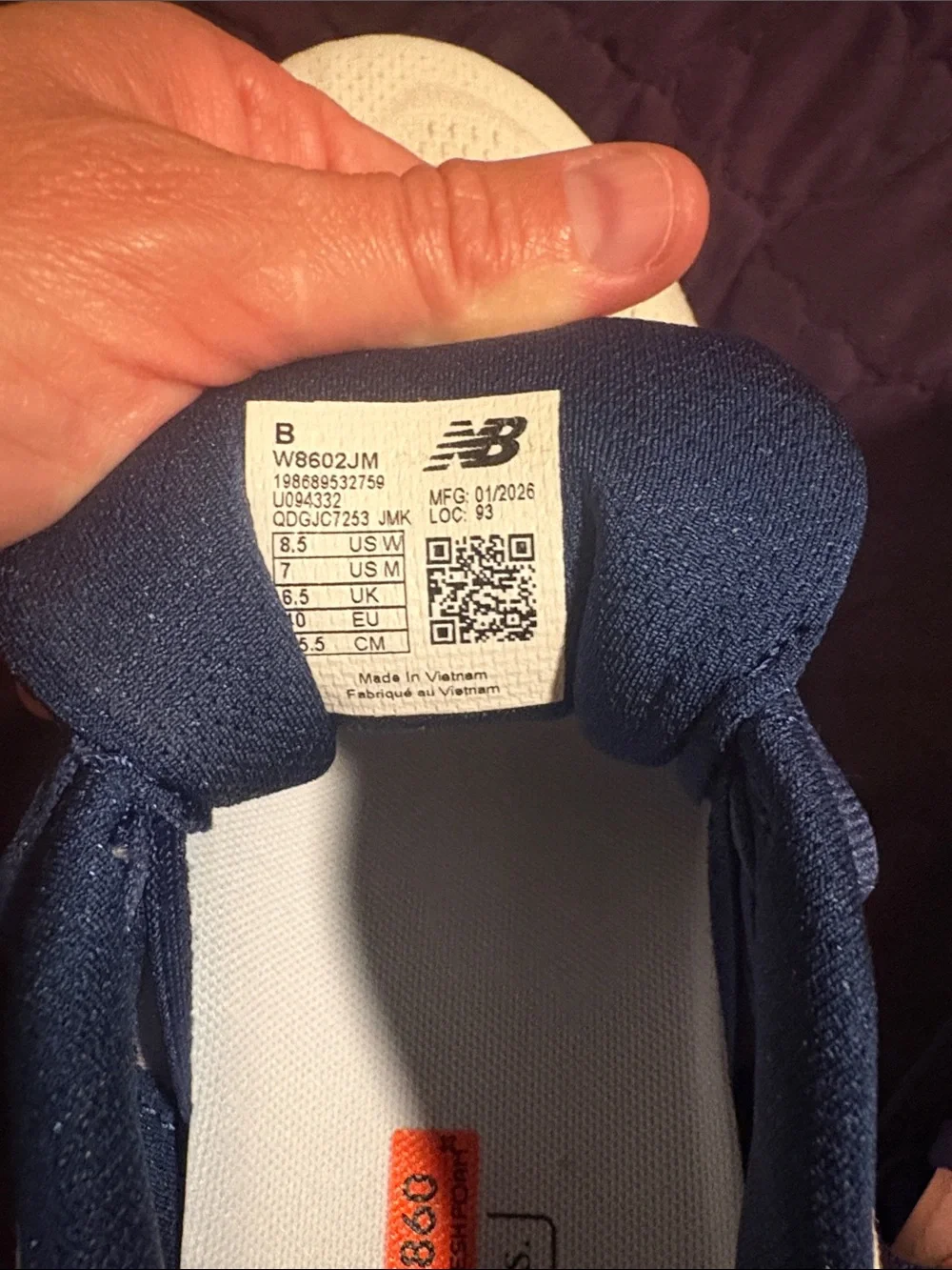 New Balance Fresh Foam X 860v15 (new) - Picture 3 of 3